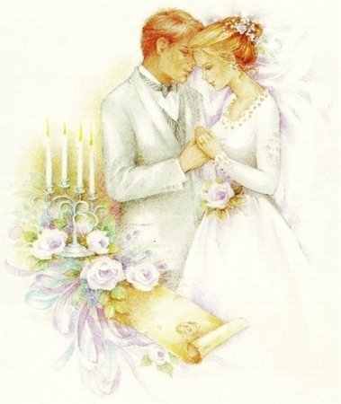 Свадьба рисунок