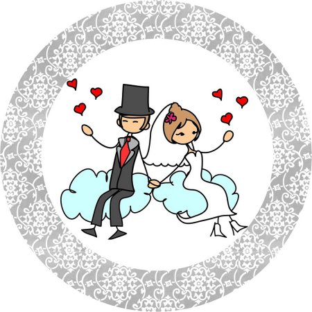 Свадебные Стикеры