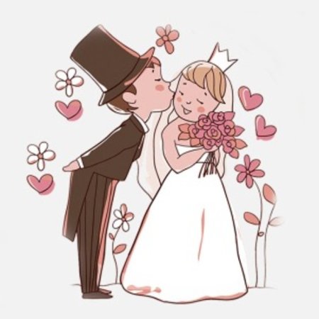 Рисовать свадьбу
