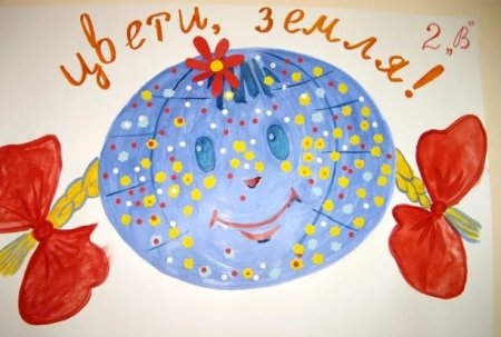 Планета земля рисунок