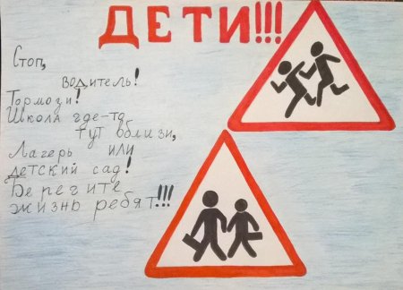 Рисунок на тему дорожные происшествия