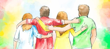 Изображение мальчика и девочки