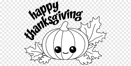 День Благодарения раскраска