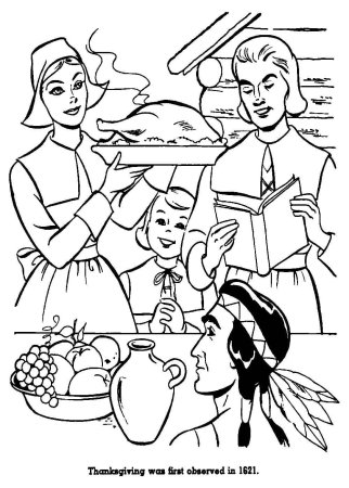 Раскраска дети за столом