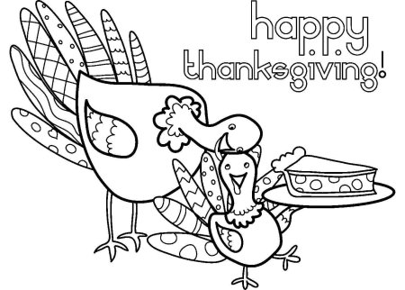 День Благодарения рисунки