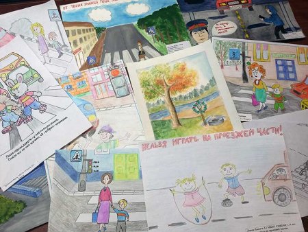 Конкурс рисунков памяти жертв ДТП