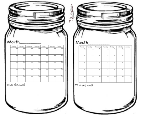 Баночки для ежедневника