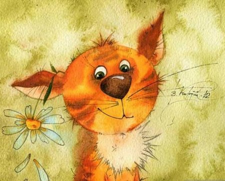 Солнечные коты Виктории Кирдий