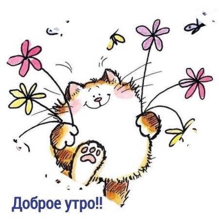 Доброе утро с мультяшками