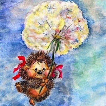 Милый Ежик с днем рождения