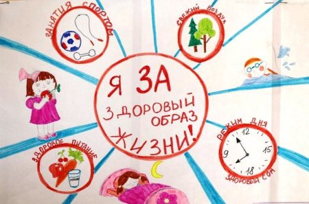 Здоровый образ жизни рисунок