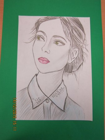 Портрет мама детские