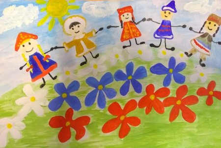 Плакат в единстве наша сила