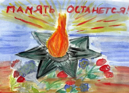 Детские рисунки на тему день Победы