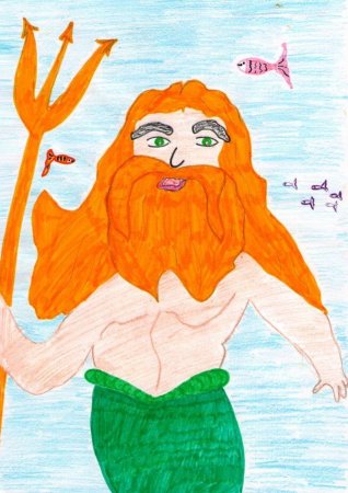 Нептун рисунок