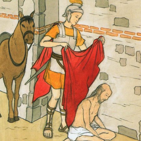 День Святого Мартина рисунок