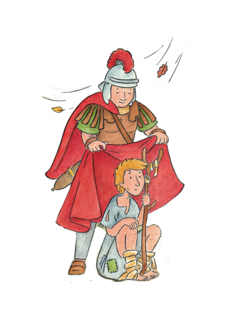 День Святого Мартина в Германии рисунок