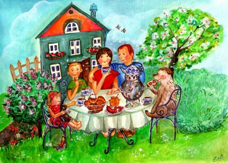 Картина моя семья