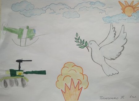 Рисунок на тему освобождение Донбасса