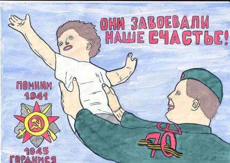 Воинская Слава России рисунки детей