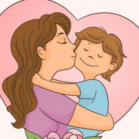 Рисунок ко Дню матери