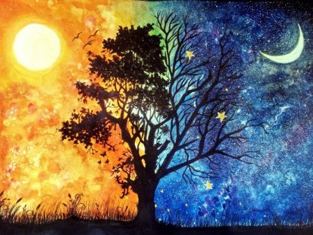 День и ночь арт