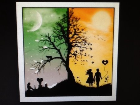 Картины на тему день и ночь