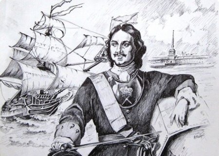 2 Февраля 1701 года Балтийский флот Петр 1
