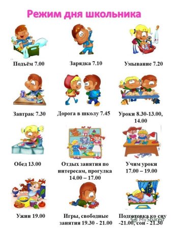 Режим дня