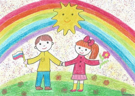 Рисование на тему день защиты детей