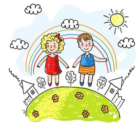 День защиты детей плакат