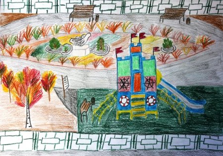 Рисунок любимого города