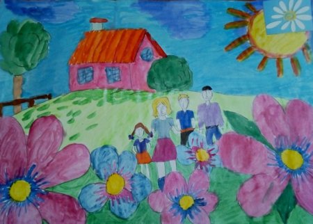 Рисунок на день семьи