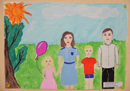 День семьи рисунок православный