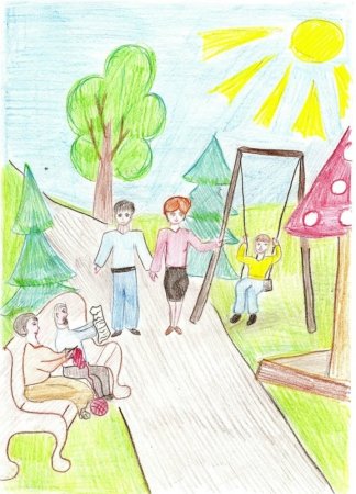 Каникулы рисунок