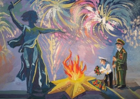 Рисунки посвященные Великой Отечественной