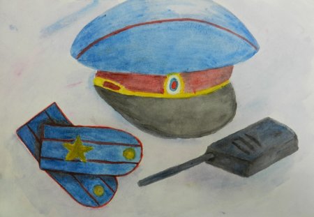 Рисунок на тему МВД