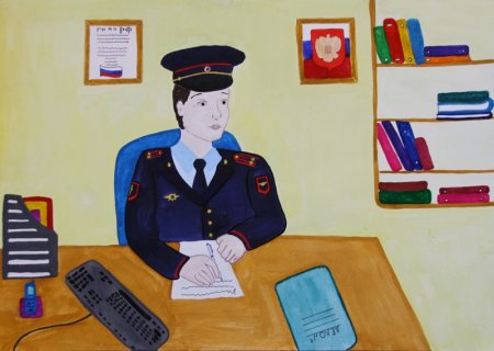 Мой папа полицейский