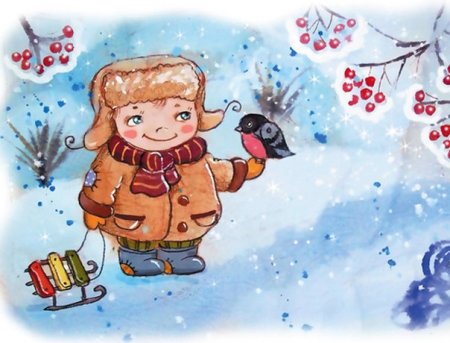 Снежная кайма на ветках