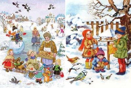 Материал о зиме для дошкольников