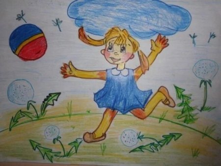 Летние каникулы рисунок