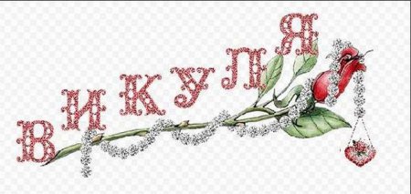 С днём рождения девушке Вике