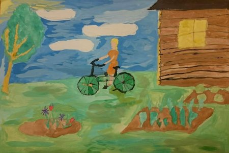 Впечатление о лете рисунок