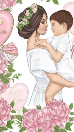 Рисунок да день матери