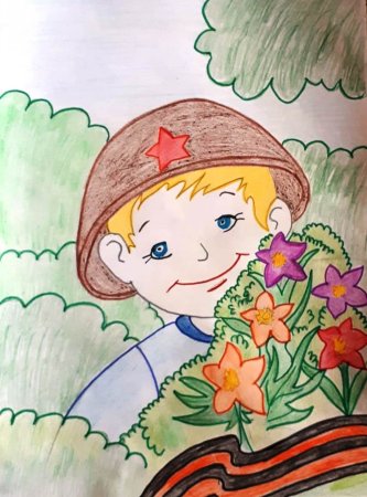 Рисунок ко Дню защитника Отечества