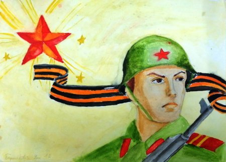 Конкурс рисунков защитники Отечества