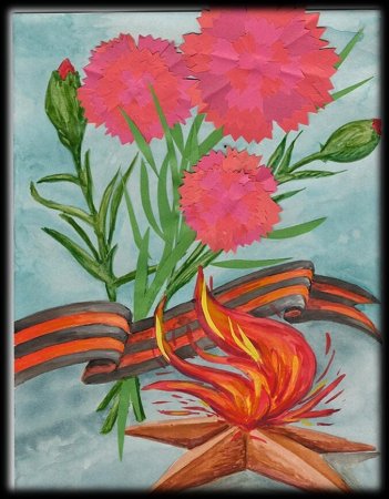 Рисунок на 9 мая