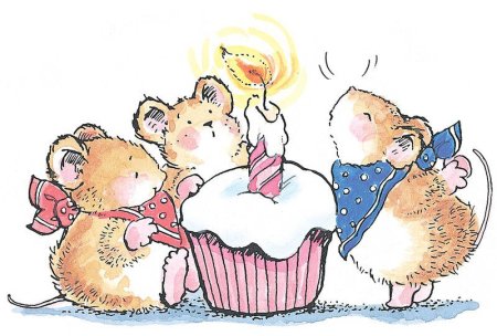 День рождения мышонка