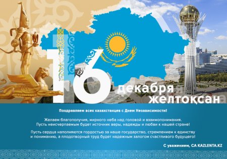 С днем независимости Казахстана поздравление