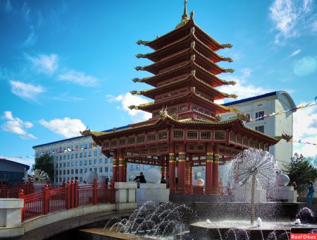 Пагода семи дней Элиста